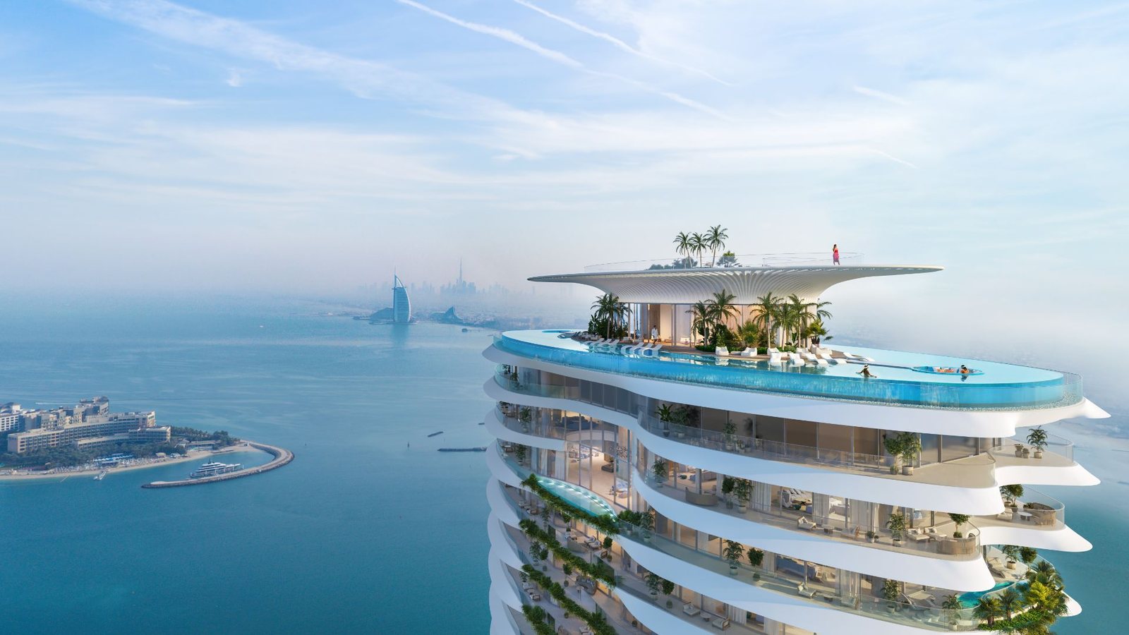 Como Residences by Nakheel in Palm Jumeirah, Dubai — official developer render