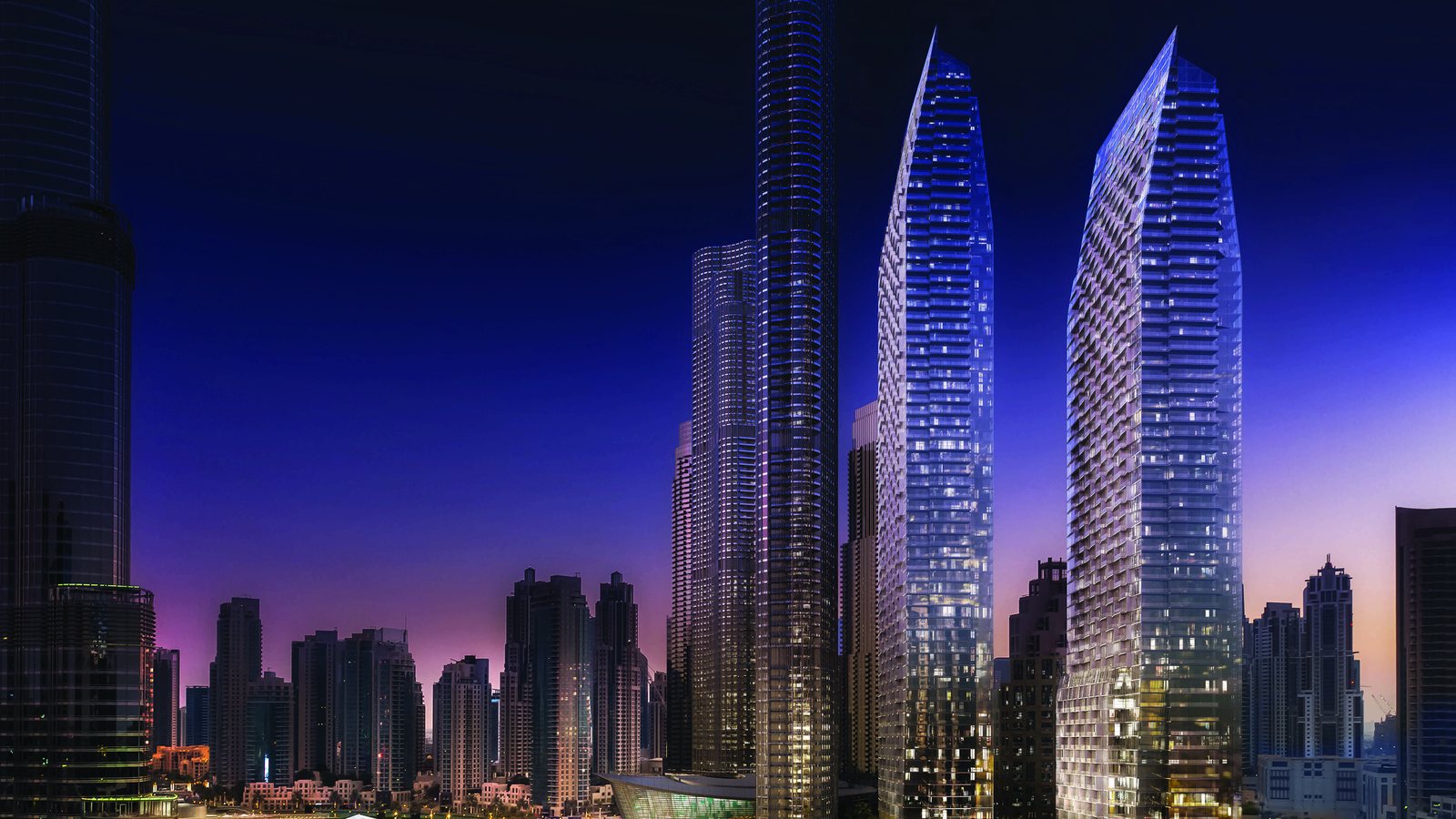 Emaar Address Residences in Downtown Dubai, Dubai — official developer render (Address Residences Dubai Opera)