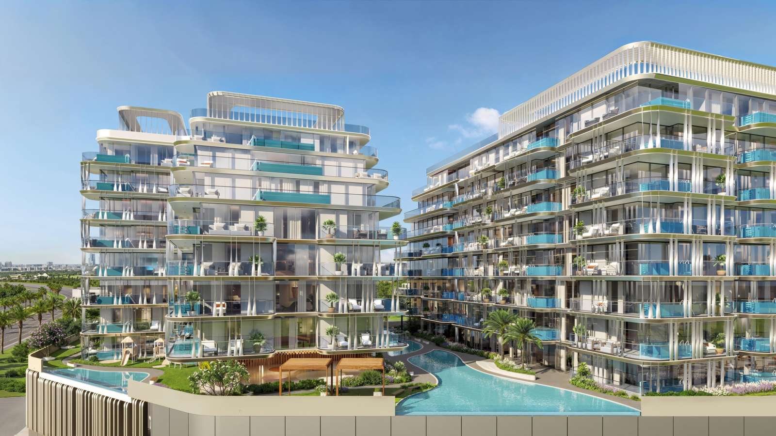 Samana Ocean Bay in Dubai Islands, Dubai — official developer render