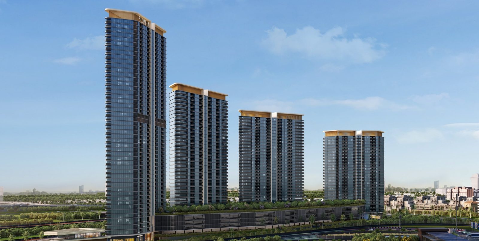 Sobha Solis by Sobha Realty in Motor City, Dubai — official developer render