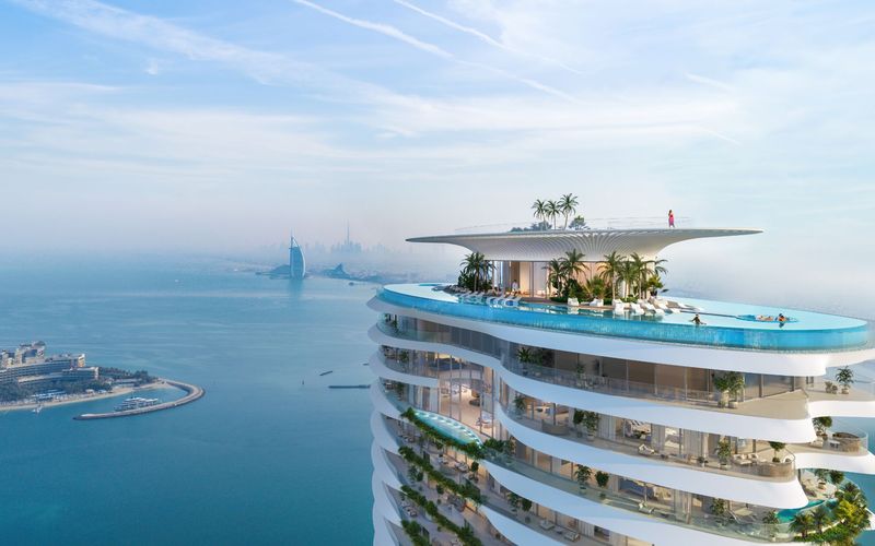 Como Residences by Nakheel in Palm Jumeirah, Dubai — official developer render