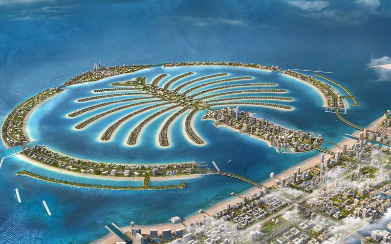 Palm Jebel Ali by Nakheel in Jebel Ali, Dubai — official developer render